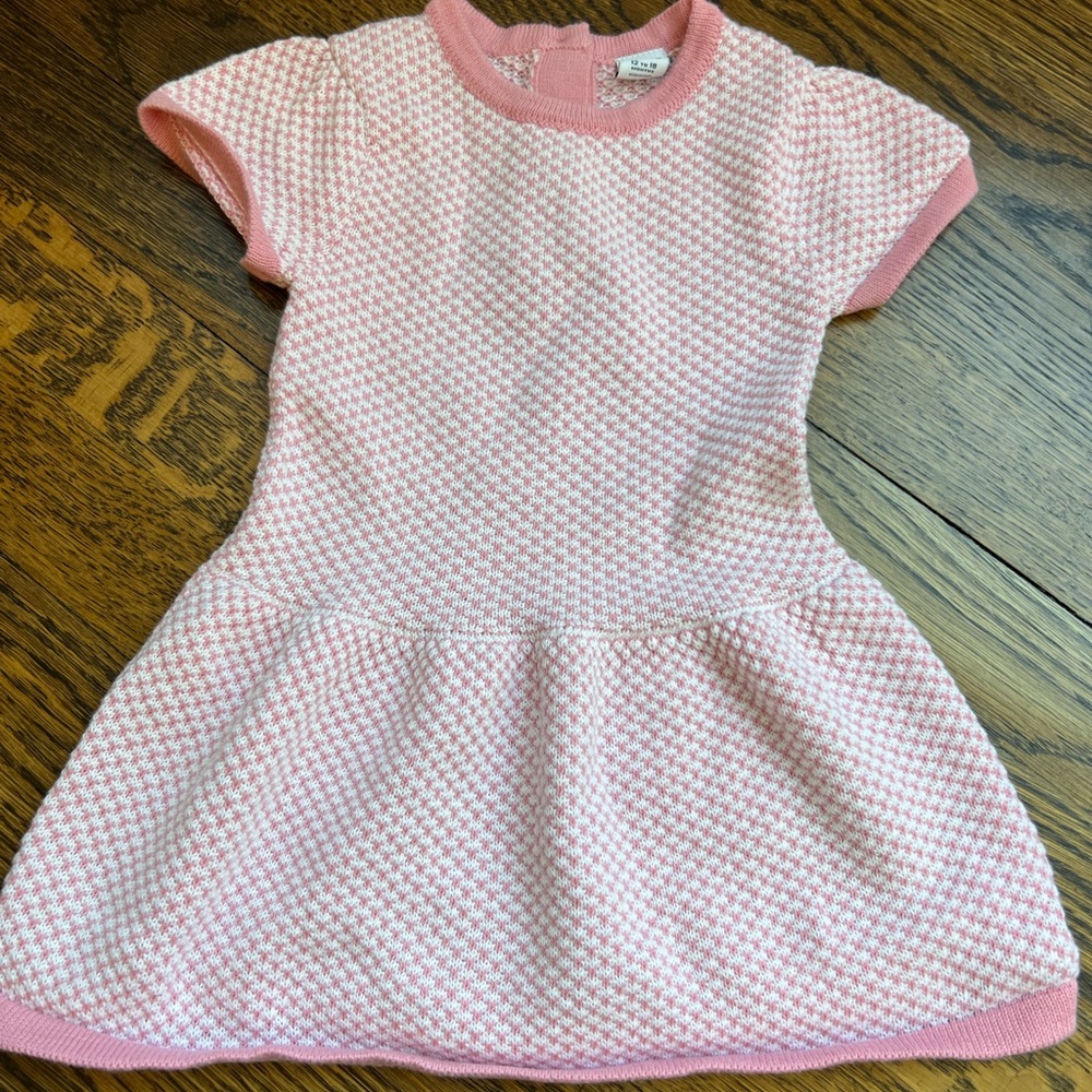 Charming Pink Kids Dress by Janie And Jack 12/18 mo